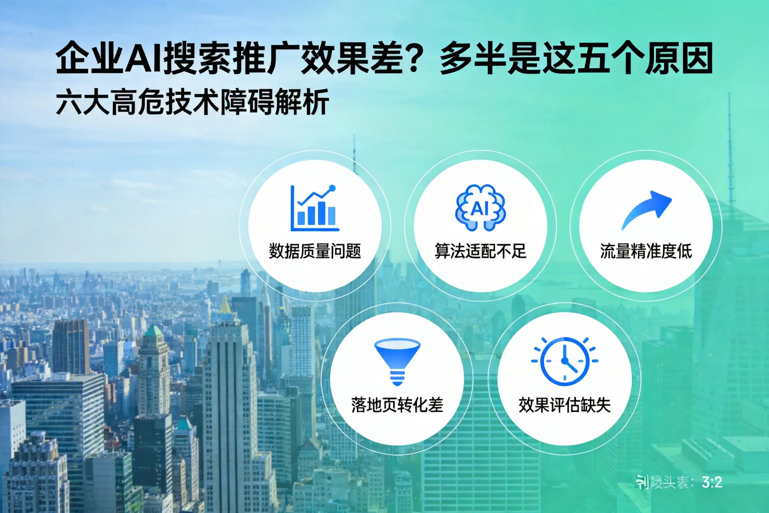 惠民企业AI搜索推广效果差？多半是这五个原因